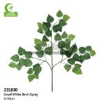 Fire Retardant 60cm Height Artificial Tree Branches , Artificial Birch Leaves Silk for sale