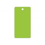 Blank Safety Lockout Tags Hi - Visibility Fluorescent Greenardstock Material for sale