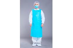China 25g Chlorinated Polyethylene Disposable Plastic Gown supplier