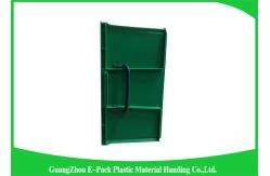 China Logistics Virgin PP Stackable Plastic Containers , Standard Industrial Storage Bins supplier