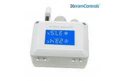 China Air Duct Mounted Temperature Humidity Transmitter Digital Output supplier