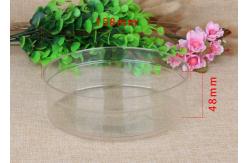 China Tea Packaging Clear Plastic Cylinder Plastic Cylinder Containers With Lids supplier