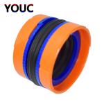 Blue NBR POM Hydraulic Cylinder Piston Seals KDAS DAS Hydraulic Piston Oil Seals for sale