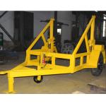 Customized Cable Drum Trailer , High Load Bearing Capacity Cable Reel Trailer for sale