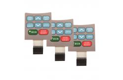 China Custom Pc Key Film Switch For Inverter Equipment supplier