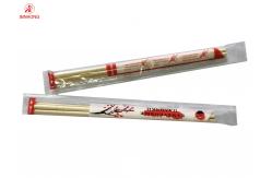 China 20cm Natural Customized Logo Round Disposable Bamboo Chopstick With Toothpicks supplier