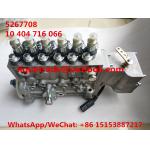 CUMMINS fuel pump 5267708 , 10404716066 , 10 404 716 066 , CPES6P120D120RS for sale