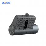 Mini Triple Channel Dash Cam For Car , 1080P Front + Cabin + Rear Cameras With IR & GPS for sale