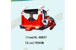 China Dog Theme Inflatable Bouncy Castle Double Stitching Rentals supplier