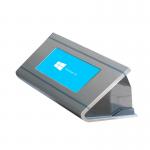 Rugged Steel Enclosure Desktop Kiosk Vandal Proof IR Touchscreen 15 - 19