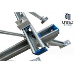 Aluminum Ground Solar Panel Mounting System Adjustable Tilt Angle For Residential Roof for sale