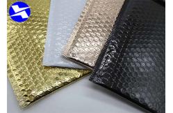 China Thickness Customized Metallic Bubble Mailers Self Adhesive 8*9 Inch Long Lifespan supplier