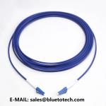 2mm 3mm Armored Fiber Optic Patch Cord LC To LC Fiber Optic Armored Patch Cable Single Mode Simplex for sale