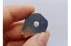China Insulation Accessories Stainless Steel Single Hole Lacing Hook For Removeable Covers supplier