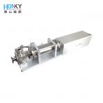 Servo Driven High Precision Ceramic Piston Pump With Automatic Volume Adjusting For Cream Paste Jam Filling for sale