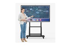 China 100 Inch Lcd Smart Interactive Touch Screen Whiteboard Less Than 300W supplier