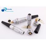 FGG ECG 1B 2 - 16 Pin Lemo B Series Connectors Female Fixed Socket With Elbow Contact For PCB Printed for sale