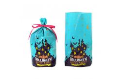 China Halloween Trick Treat Drawstring Plastic Bag 5.5*7.6inches ASP supplier