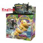 English Version 360pcs/box Pokemoned Cards Booster Box With Customizable Card Back Design