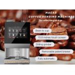 Restaurant Smart Bean To Cup Coffee Vending Machine With Programmable Setting for sale