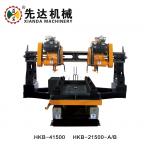 Automatic Four Slice Edge Stone Cutting Machine For Column Slab HKB-41500 for sale