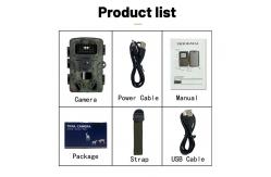 China Outdoor 58Mp 2.7K Hd Ip66 Trail Camera Motion Detection Wildlife supplier