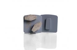 China High Efficiency Diamond Grinding Tools  Hexagon Segments Easy To Assemble supplier