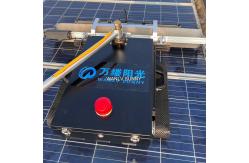 China Professional Solar Panel Cleaning Machine with Crawler Chassis and Water Spray Nozzles supplier