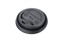 China Polylactic Acid Sheet Coffee Cup Lid Biodegradable Eco Friendly supplier