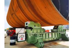 China 2000T 10m MP Welding Rotator 1 Power 3 Idler Mobile On Rail supplier