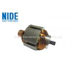 Double Station Armature Electrical Motor Winding Machine / Small Rotor Winder