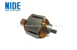 China Double Station Armature Electrical Motor Winding Machine / Small Rotor Winder supplier