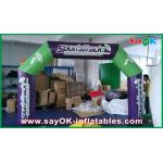 Wedding Arch Decorations PVC Tarpaulin Outdoor Inflatable Archway , Inflatable Start Finish Arch for sale
