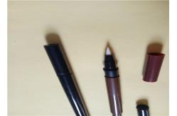 China Brown Empty Double Ended Eyeliner Tube Long Lasting High Performance supplier