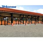 Luxury Europe Style Horse Stall Fronts Bamboo Pine Infilled for sale