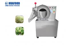 China Vegetable Roots 200kg/H Cube Slicer Machine supplier