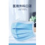 Disposable Antibacterial 3 Ply Full Earloop Medical Face Masks for sale