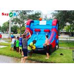 Outdoor Inflatable Sports Games Basketball Double Hoop Shooting Sport inflatable Games For Children for sale