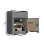 Double Alarm Auto Open Smart Safe Box With Fingerprint Lock for sale
