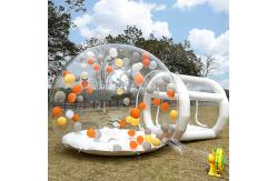 China Inflatable Transparent Bubble House Tent 5m Customize Logo Size supplier