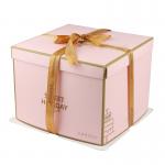 Custom Food Packaging Box Paperboard CMYK/Pantone Printing 4 6 8 12 Inch Birthday Party Cake Boxes Manufacturers for sale