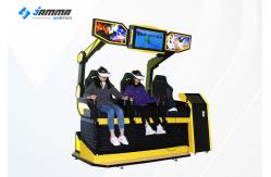 China Dynamic Platform 9D VR Cinema 3 Seats Deepoon Glasses 19'' Monitor supplier