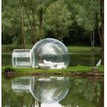 Custom Made Transparent Inflatable Bubble Tent on Water for sale