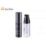 Plastic airless bottle 5ml 8ml 10ml mini lotion cream bottle  free sample for sale