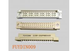 China PCB Eurocard Connector 3 rows 32P Vertical Male DIN41612 Connector supplier