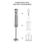 3 In 1 Slim Hand Blender set 400W With Beaker / Whisk / Chopper