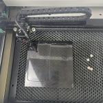 Automatic Daqin Tempered Glass Cutting Machine Mobile Cover Sticker Design 30KG for sale