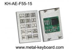 China Vending Kiosk Metallic Industrial Keypad , Anti - vandal waterproof keypad supplier