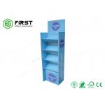 Custom Easy Assembly Paper Display Retail Promotion Floor Corrugated Display Stand for sale