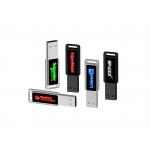 High Speed Flash Drive Crystal USB Stick With LED Light Shiny for sale